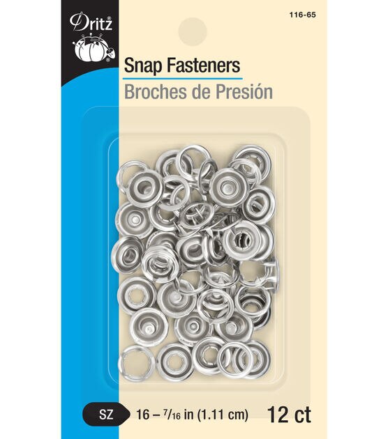 ▷ Snap Fasteners - Hidden 10 mm 16L / 25/64 Snap Fastener Set of