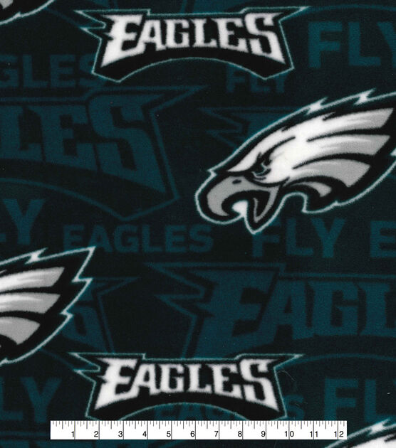 Fabric Traditions Philadelphia Eagles Fleece Fabric Fly Eagles Fly, , hi-res, image 2