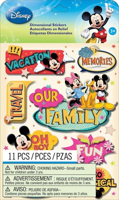 Disney Mickey Dimensional Sticker