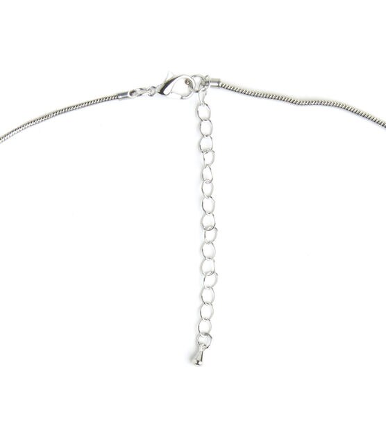 16" Silver Snake Necklace by hildie & jo, , hi-res, image 3