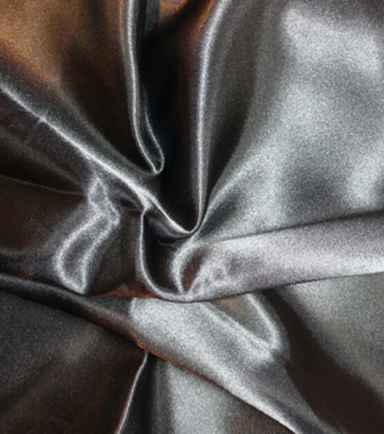 Casa Collection Satin Fabric Total Eclipse