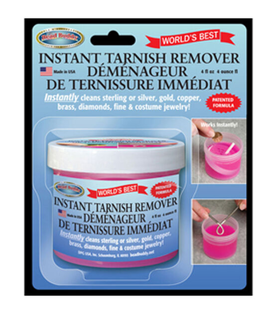 Empire's Instant Tarnish Remover Professional Jewelry Cleaner Dip 8oz Jar