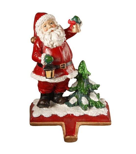 Christmas Santa Claus Cupcake Container Polyresin Frosting