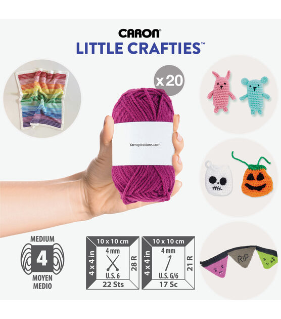 Caron Little Crafties Yarn 20pk, , hi-res, image 4