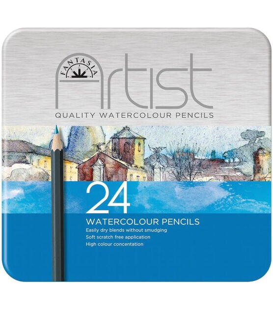 Fantasia 24pcs Premium Watercolor Pencil Set