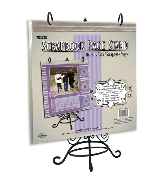 Metal Scrapbook Page Stand For 12X12