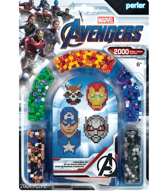 Perler 2004ct Marvel Avengers Fused Bead Kit