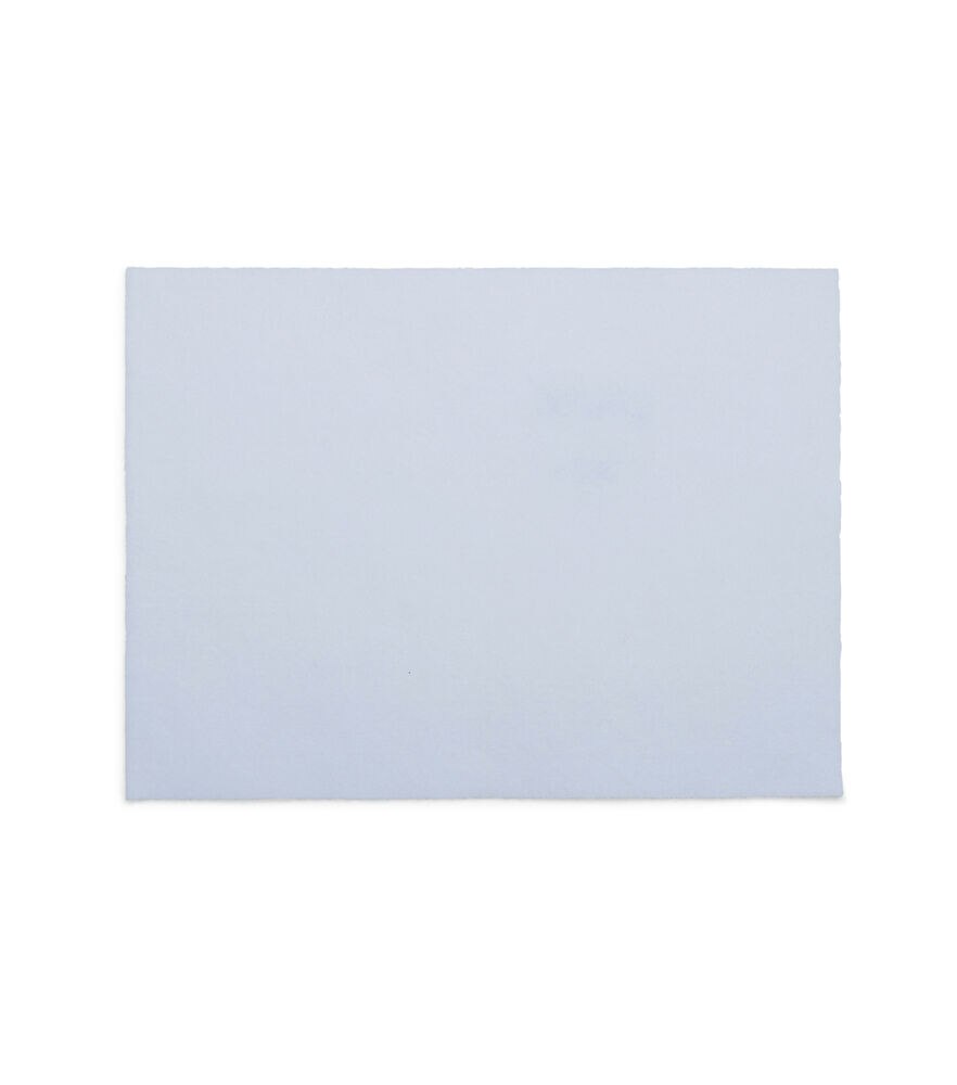 Kunin Eco Fi Plus Premium Felt Sheet 9"X12", White, swatch, image 1