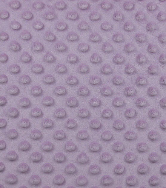 Soft & Minky Small Dot Winsome Orchid  Fleece Fabric