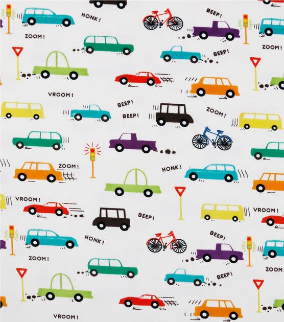 Cars Nursery Soft & Minky Fabric