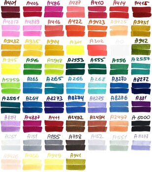 Arteza Vibrant Colored Pencils Set Assorted Colors 72pk