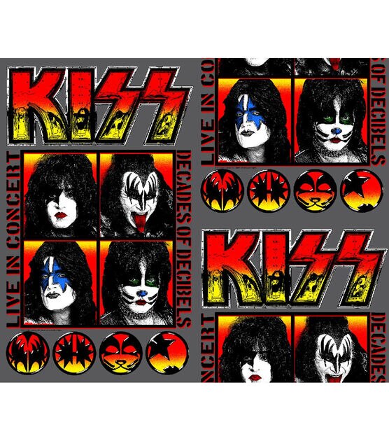 KISS Cotton Fabric Live