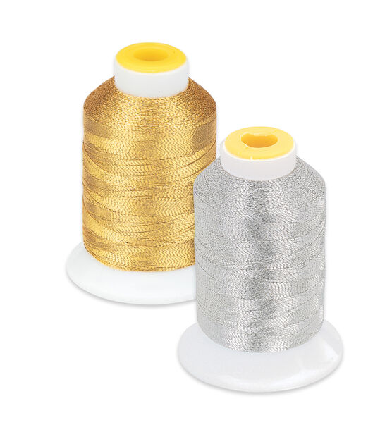 Metallic Br. Gold Embroidery Thread