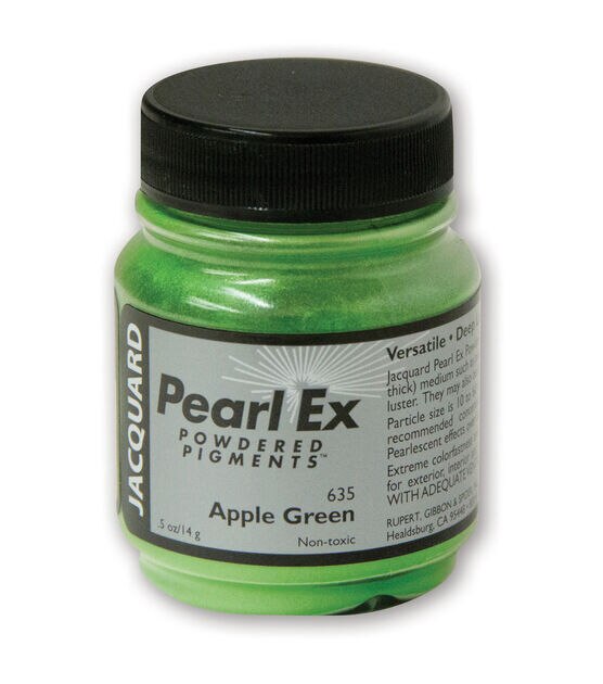 Jacquard Pearl Ex Powdered Pigment 14g Apple Green