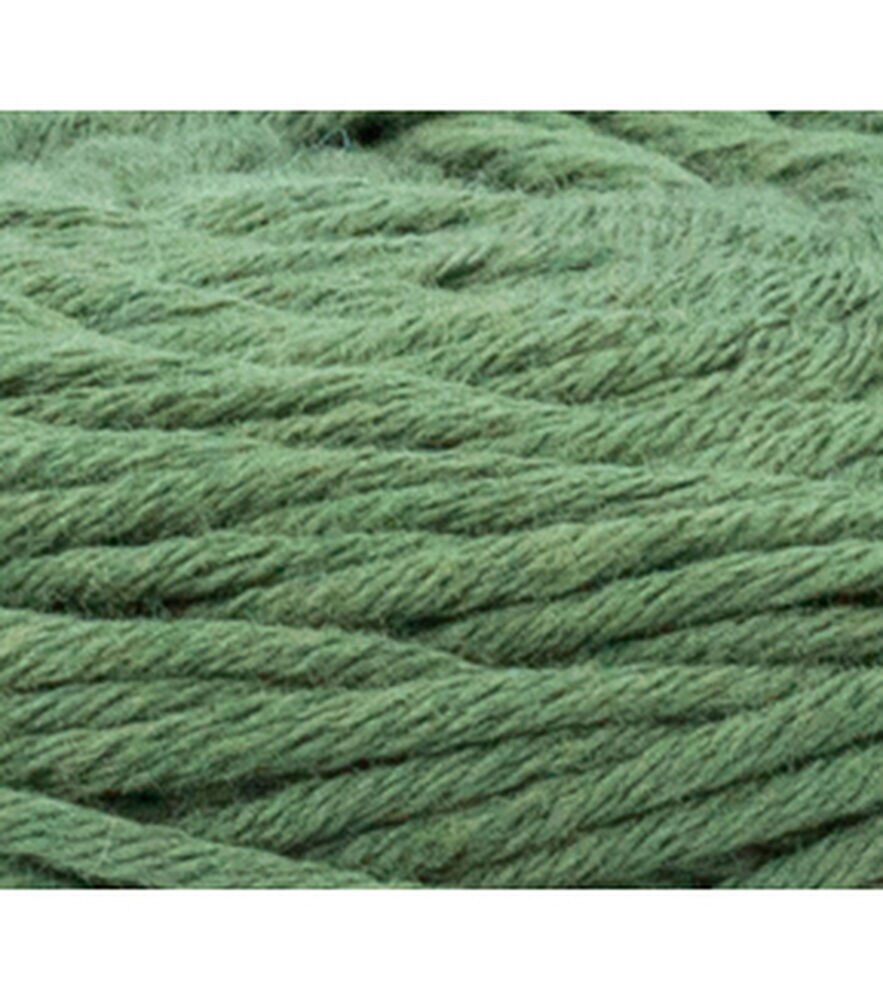 Lion Brand Coboo Natural Fiber 232yds Light Weight Cotton Yarn, Olive, swatch, image 8