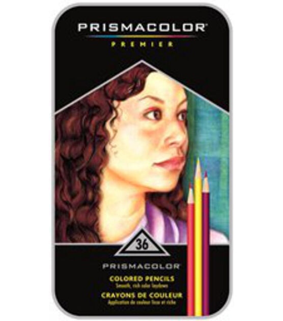 Prismacolor Premier Verithin Colored Pencils, Adult Coloring, 36 Pack