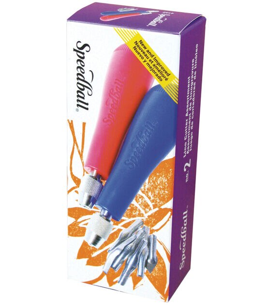 Speedball Lino Cutter Set - 6 pc - Tools - Art Supplies - Notions