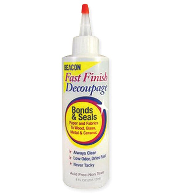 Beacon Decoupage 8 oz Sealer 1PK Fast Finish