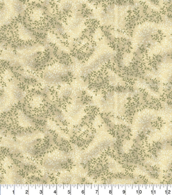 Fabric Traditions Tonal Vine Leaf Cotton Fabric by Keepsake Calico, , hi-res, image 11