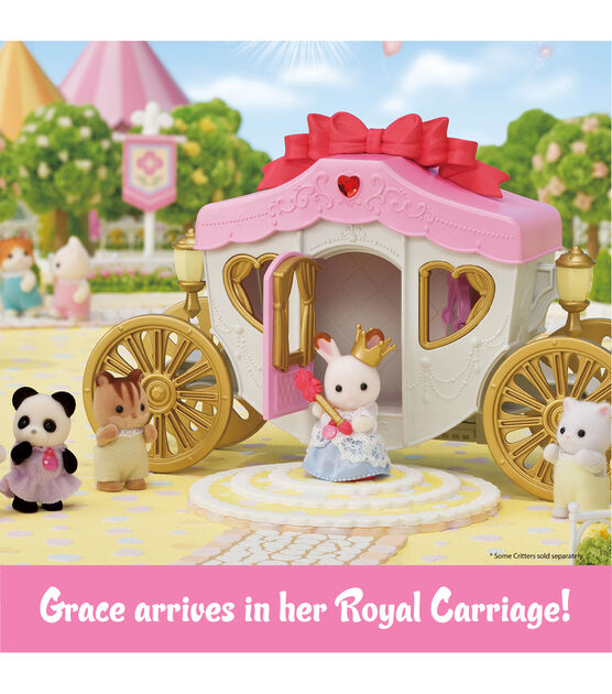Calico Critters 9ct Royal Carriage Play Set, , hi-res, image 4