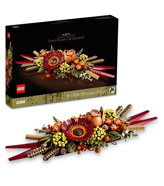 Lego®icons 10313 - bouquet de fleurs sauvages