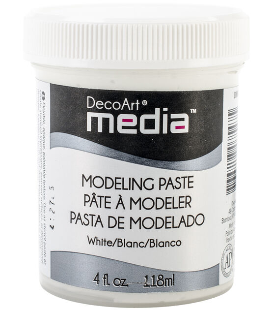 Media Modeling Paste 4oz White