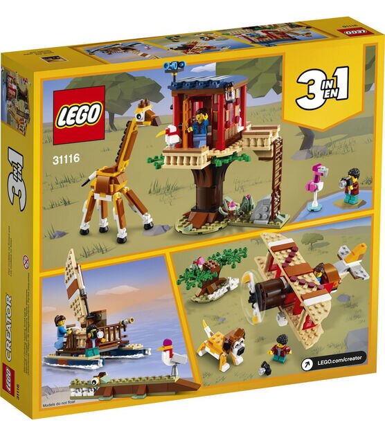 LEGO Creator Safari Wildlife Tree House 31116 Set, , hi-res, image 5