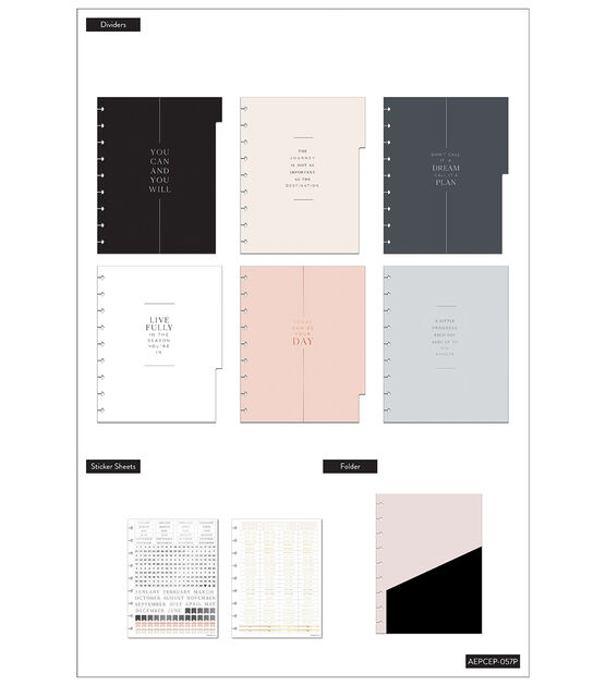 Happy Planner Classic Work + Life 6 Month Extension Pack, , hi-res, image 2
