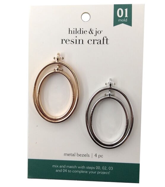 3ct Ring Silicone Resin Molds by hildie & jo
