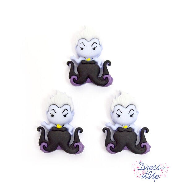 Dress It Up 3pk Ursula Individual Shank Buttons