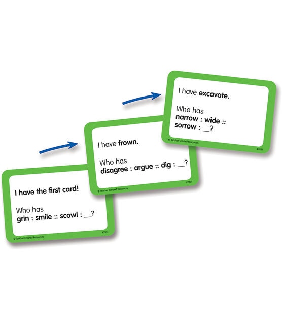 Teacher Created Resources 16ct Grade 4 to 5 Language Arts Game Cards, , hi-res, image 2