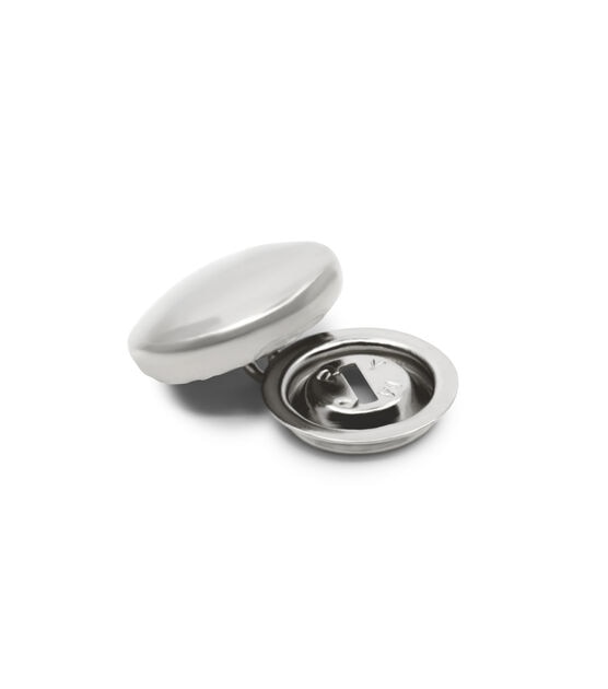 Dritz 1-1/8" Half Ball Cover Buttons, 3 pc, Nickel, , hi-res, image 17