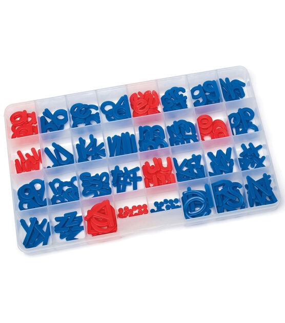 Primary Concepts 2pk Clear Plastic Letter Tile Organizers, , hi-res, image 2