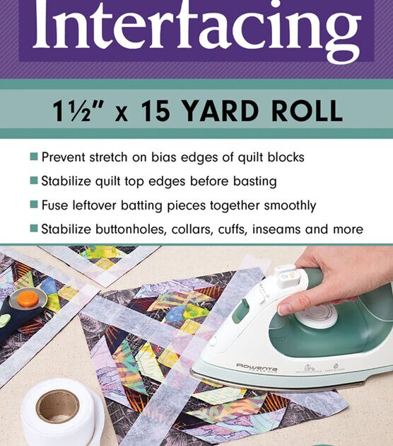 Make It Simpler Fusible Interfacing Roll 1.5''x15 yds.