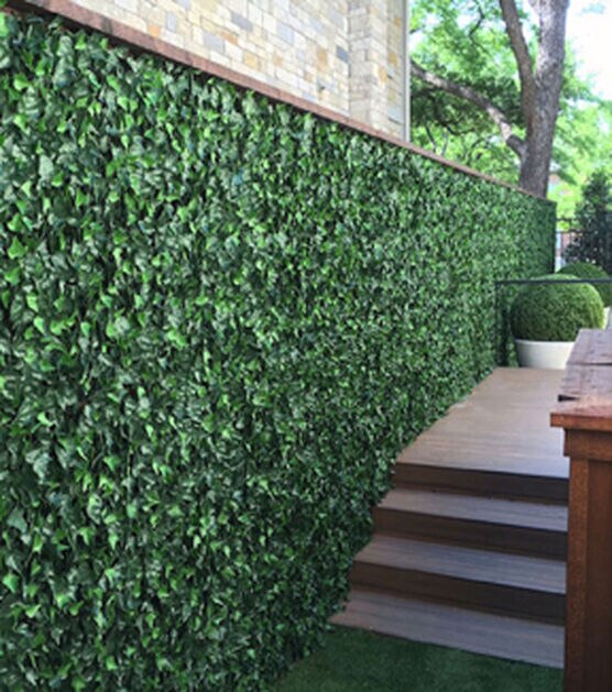 Greensmart Dekor 20" Artificial Ivy Style Plant Wall Panels 4pk, , hi-res, image 5