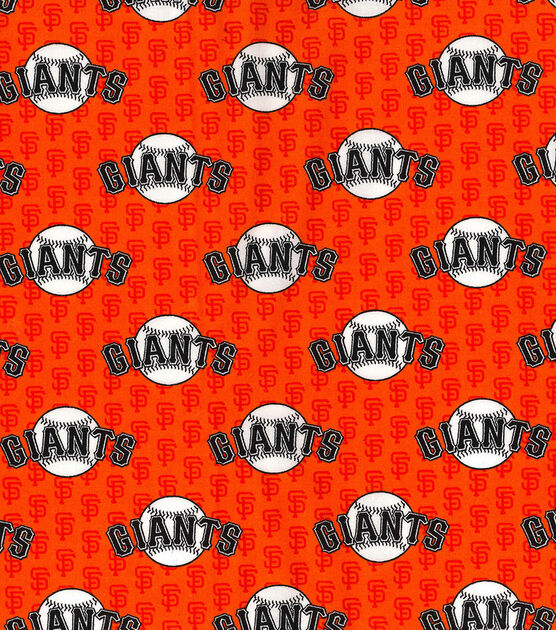 Fabric Traditions San Francisco Giants Cotton Fabric Mini Print