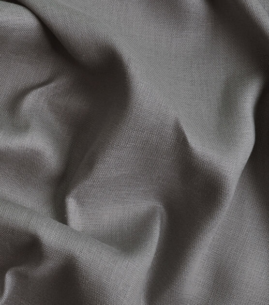 Light Upholstery Fabric Home Fashion Linen Ash, , hi-res, image 3