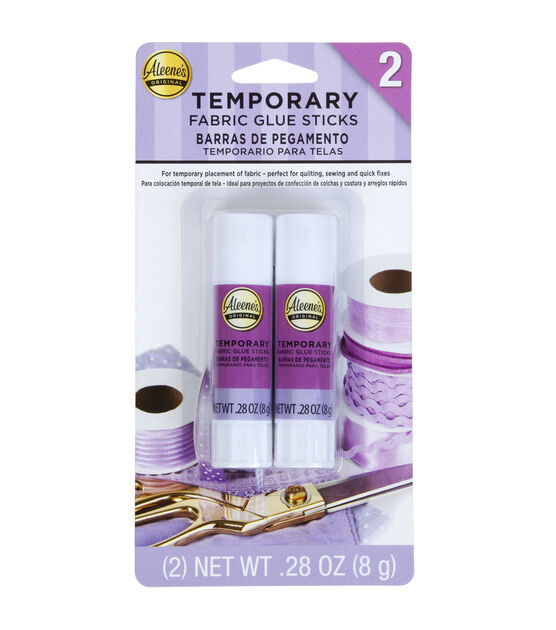 Aleene's Aleenes Temporary Farbic Gluestick 3 Pack - Glue & Adhesives - Crafts & Hobbies