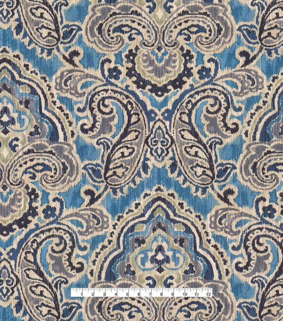 Waverly Upholstery Decor Fabric Artesanias Ikat Bayside, , hi-res, image 2