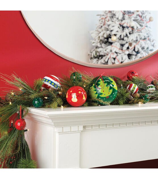 3 Inch Smooth Foam Balls - Great for Arts and Craft & DIY Christmas Decor  (3 Inch - 6 Balls)