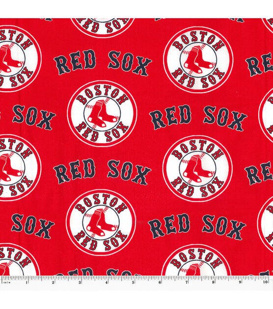 Fabric Traditions Boston Red Sox Cotton Fabric Red