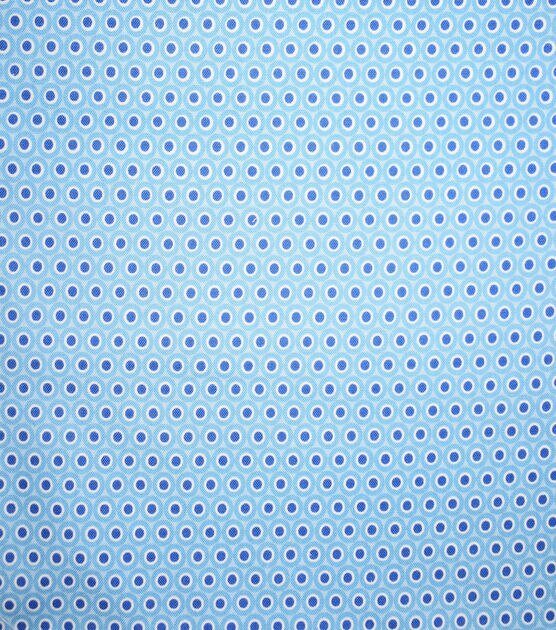 Blue Dots Quilt Cotton Fabric by Keepsake Calico