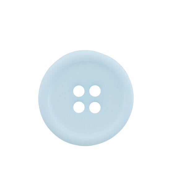 My Favorite Colors 5/8" Light Blue Round 4 Hole Buttons 18pk, , hi-res, image 2