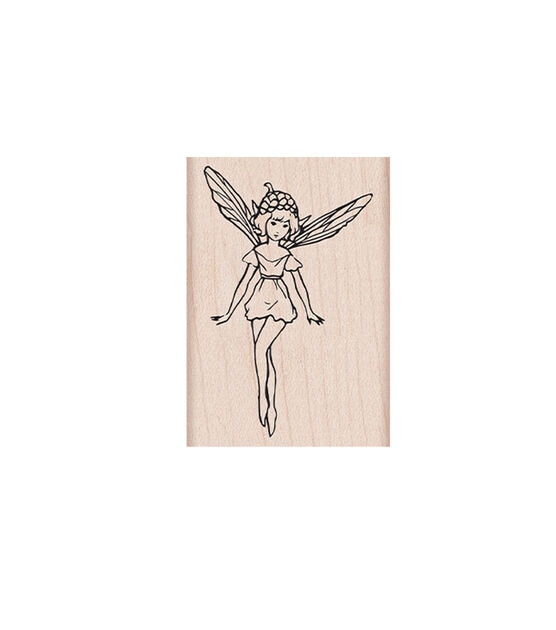 Hero Arts Mounted Rubber Stamp Cute Fairy