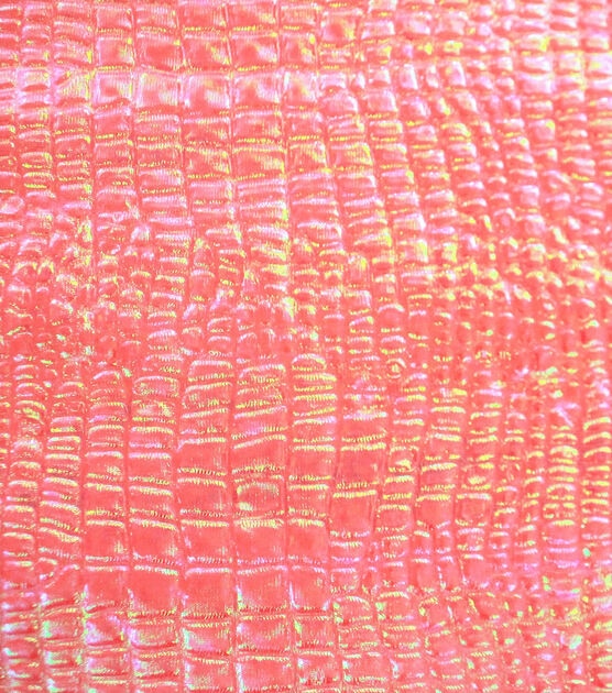 The Witching Hour All Over Embossed Pink Apparel Fabric, , hi-res, image 3