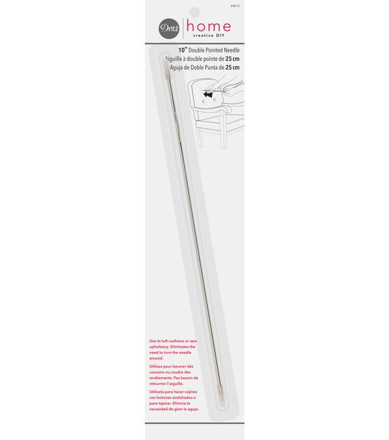 Dritz Home 10" Double Point Hand Needle