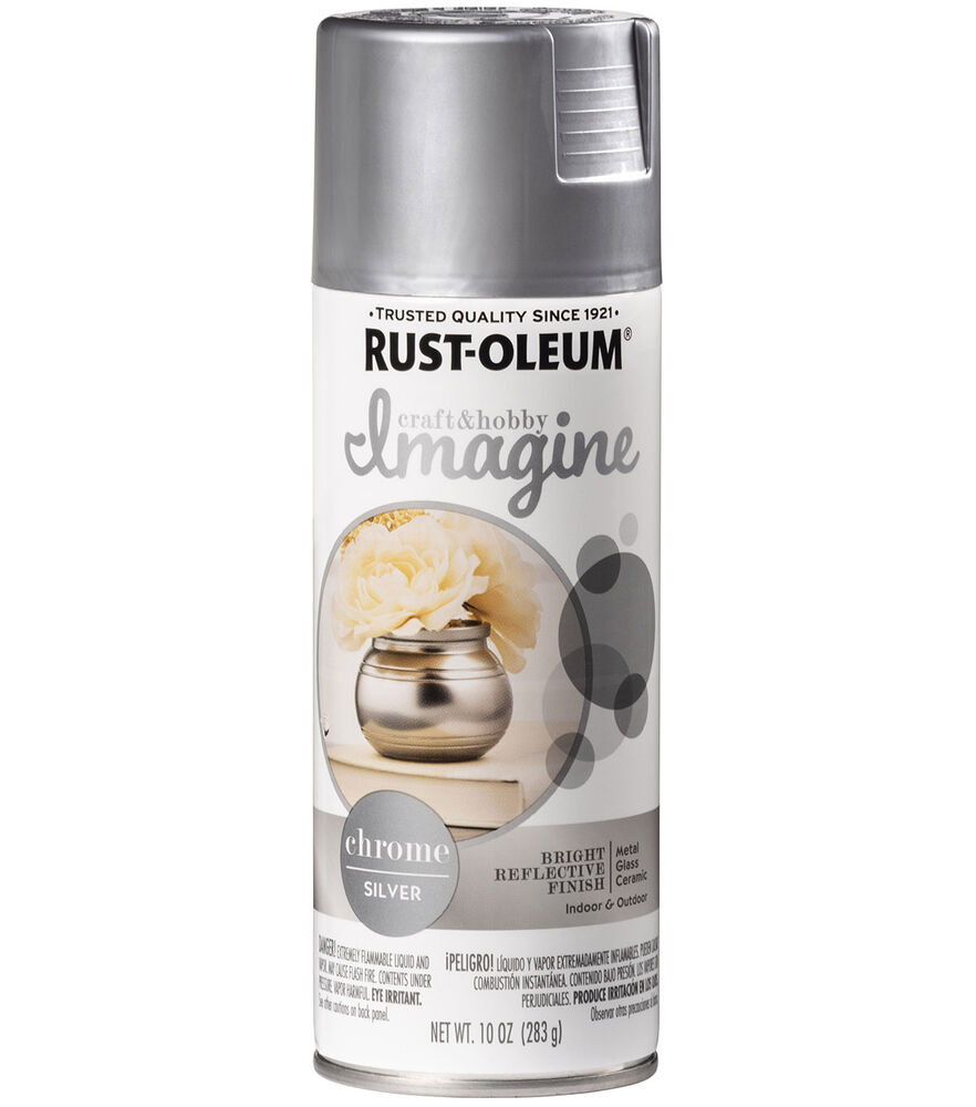 Rust-Oleum Silver Glitter Spray Paint Silver - Essential Home and