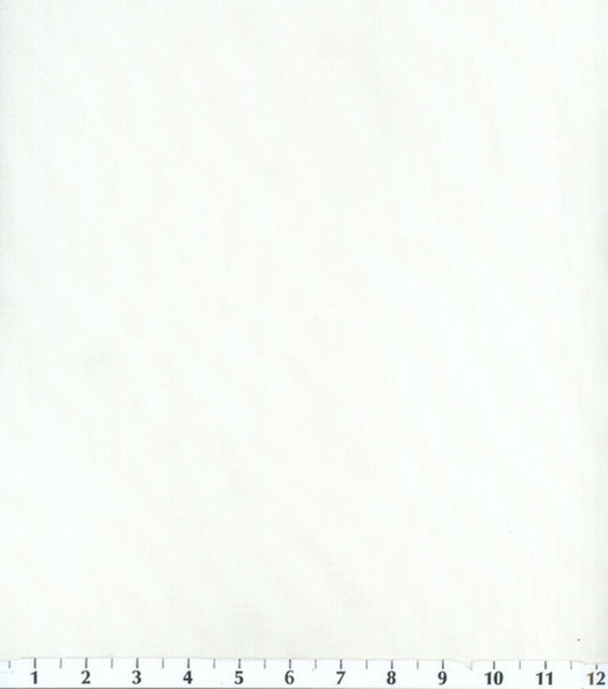 Ripstop Nylon Fabric 59'' Solids, White, swatch