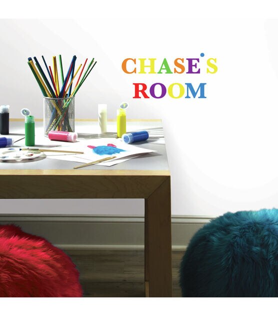 RoomMates Wall Decals Primary Express Yourself, , hi-res, image 3