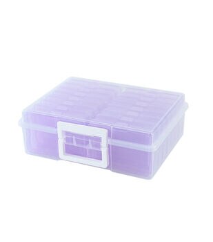 FamilyMaid 62136 Blue & Pink Storage Box with Handle, 7.75 x 5.75 x 4.5 in.  - Pack of 72, 1 - Kroger
